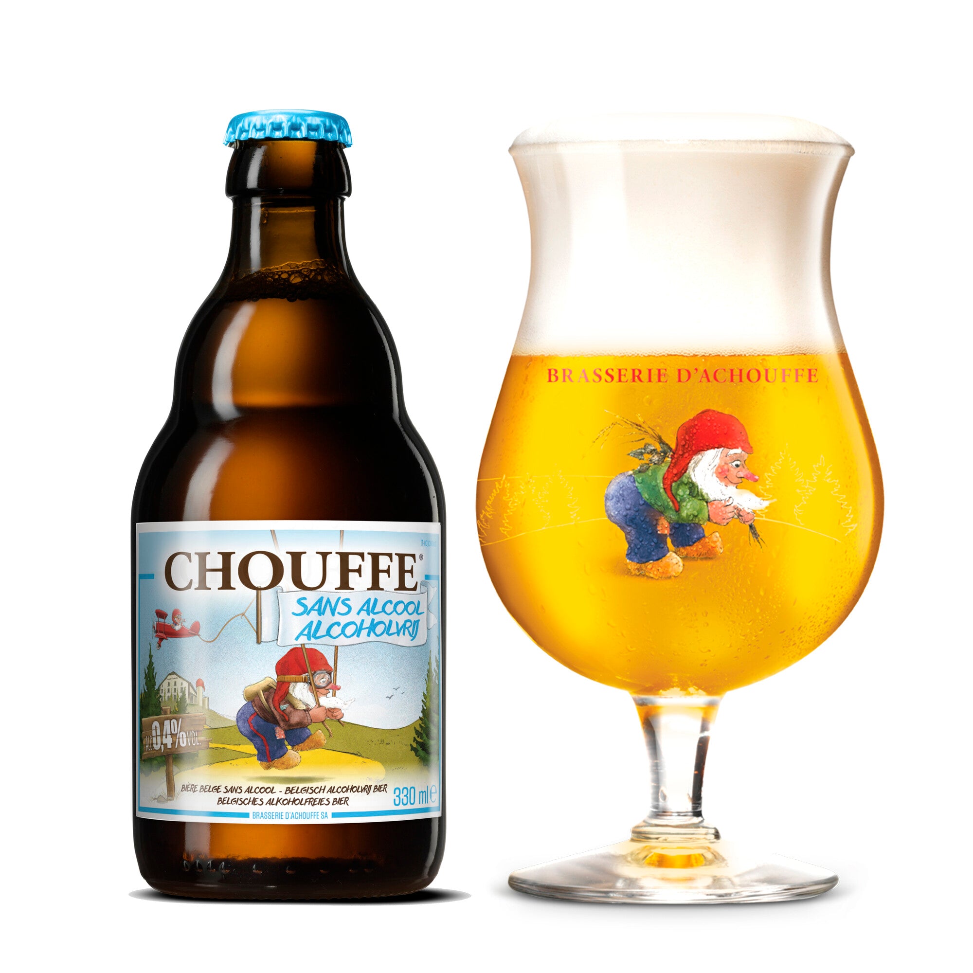 Chouffe non-alcoholic Belgian Beer (4x 330ml)