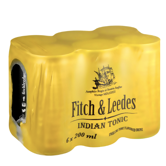 Fitch & Leedes Indian Tonic (6x 200ml)