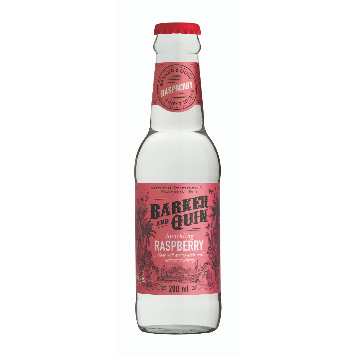 Barker and Quin Raspberry Fizz (4 x 200ml)