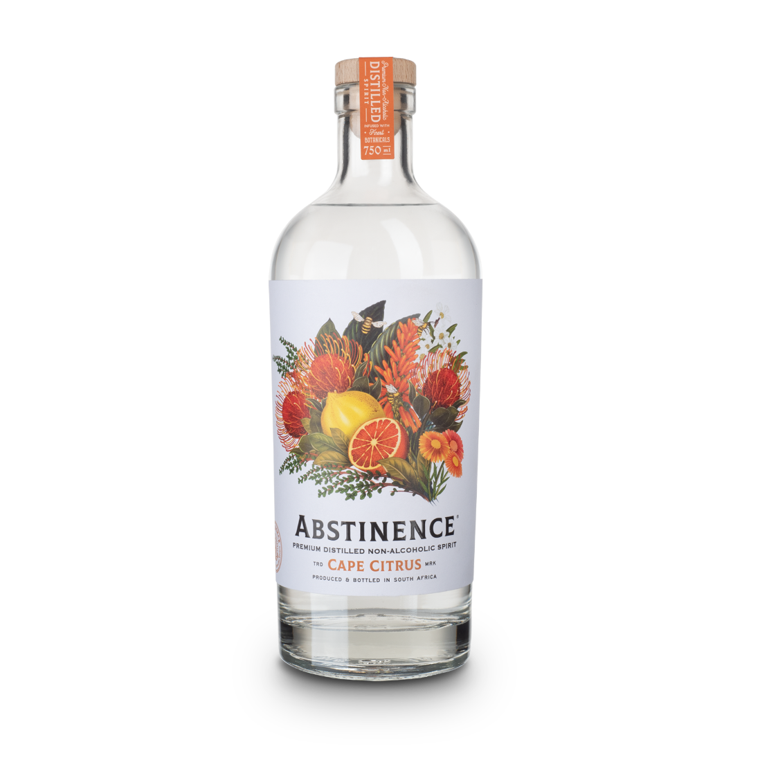 Abstinence Cape Citrus Gin (1 x 750ml)